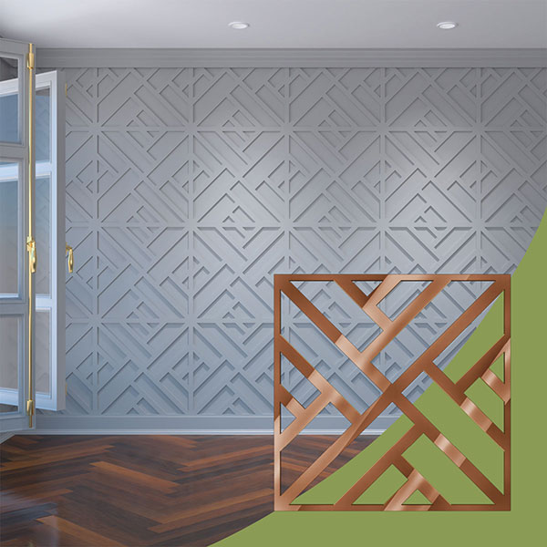 Ekena Millwork WALA24X24X0125KLNBR