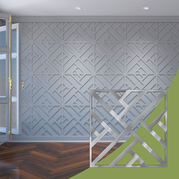 Ekena Millwork WALA24X24X0125KLNSV