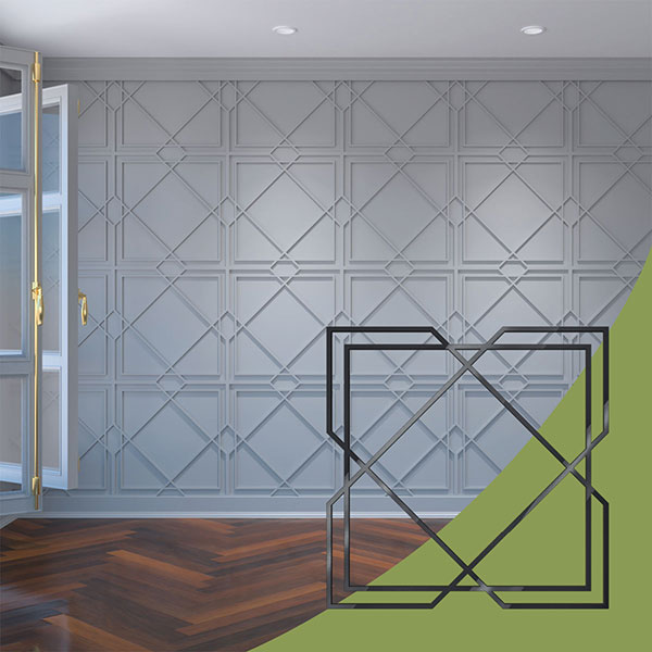 Ekena Millwork WALA24X24X0125KWABL