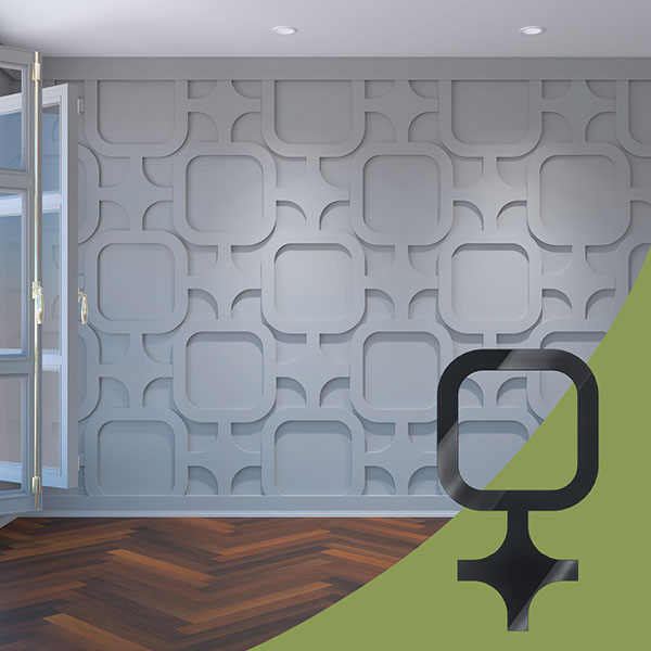 Ekena Millwork WALA24X24X0125LANBL