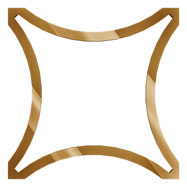 Ekena Millwork WALA24X24X0125LEYGO