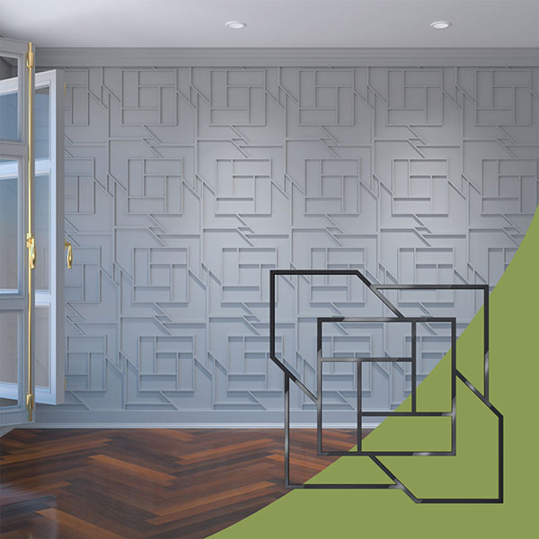 Ekena Millwork WALA24X24X0125LLDBL