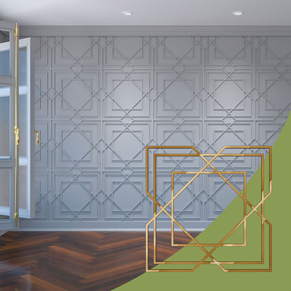 Ekena Millwork WALA24X24X0125LWDGO