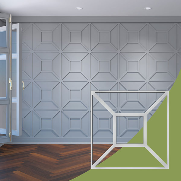 Ekena Millwork WALA24X24X0125MARGR