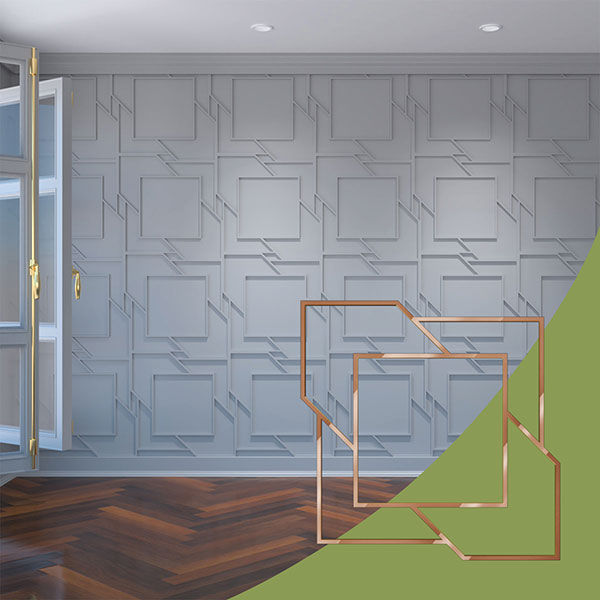 Ekena Millwork WALA24X24X0125MMTBR