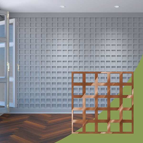 Ekena Millwork WALA24X24X0125MNCBR