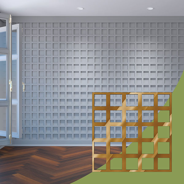 Ekena Millwork WALA24X24X0125MNCGO