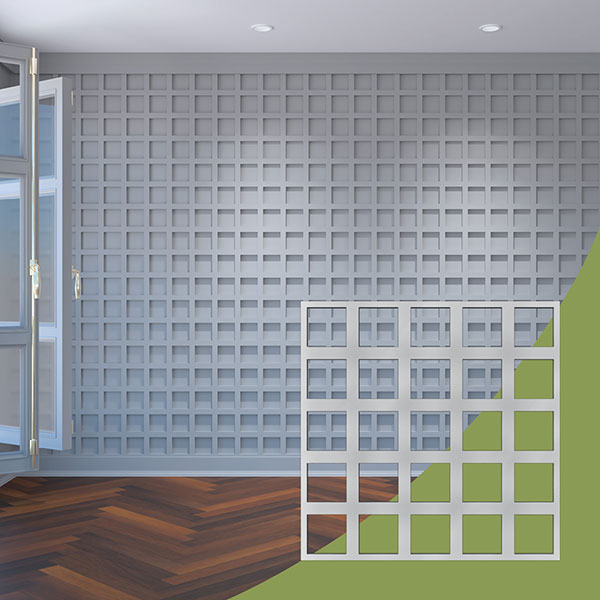 Ekena Millwork WALA24X24X0125MNCGR