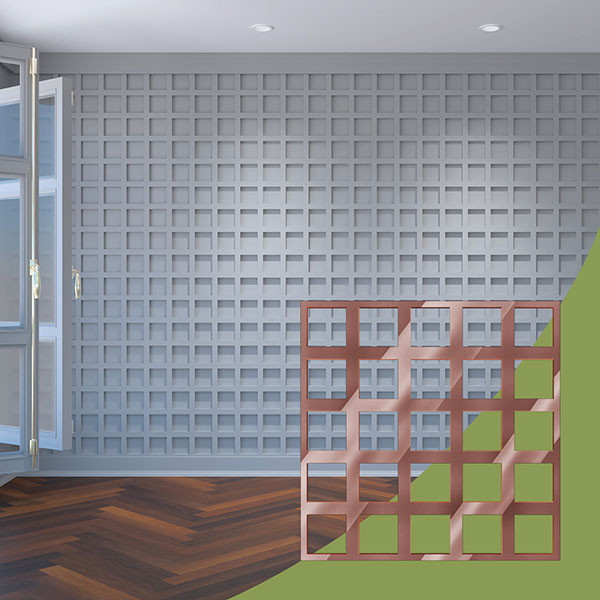 Ekena Millwork WALA24X24X0125MNCRG