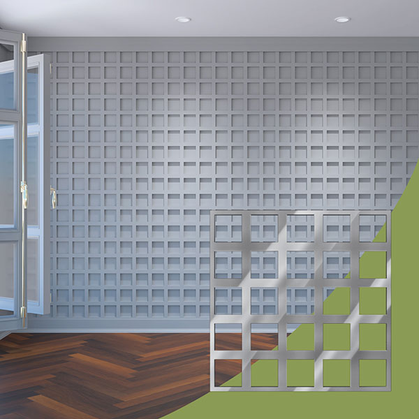 Ekena Millwork WALA24X24X0125MNCSV