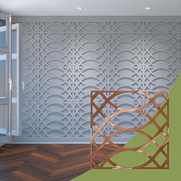 Ekena Millwork WALA24X24X0125MNTBR