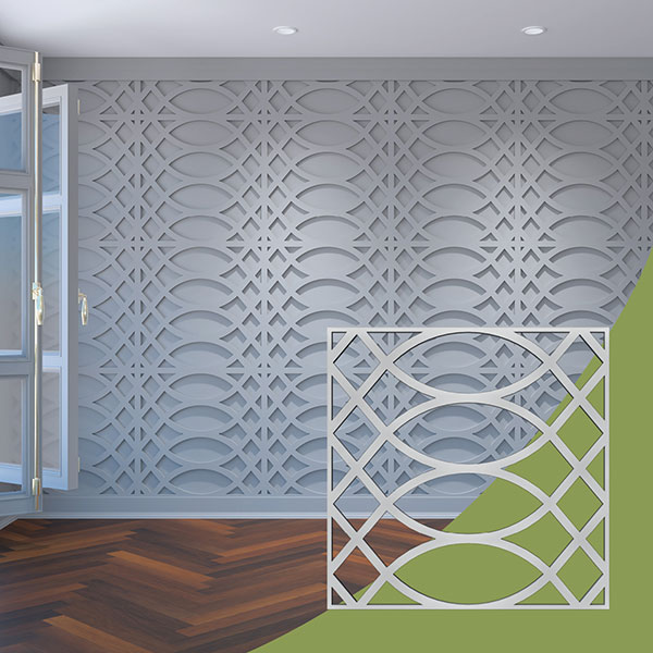 Ekena Millwork WALA24X24X0125MNTGR