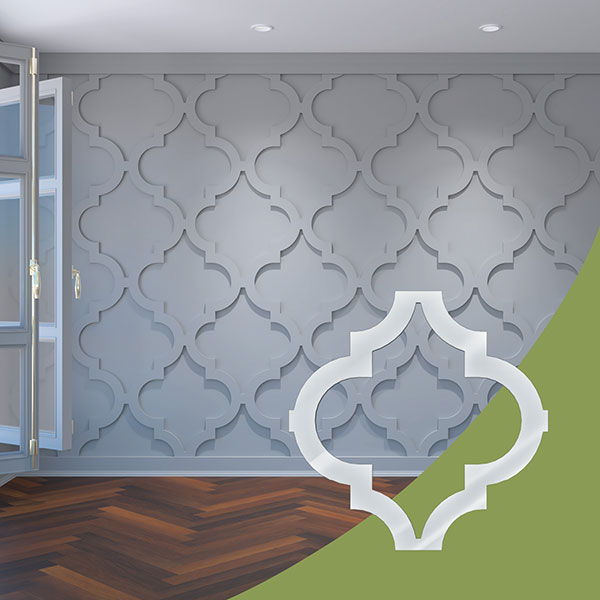 Ekena Millwork WALA24X24X0125MRKWH