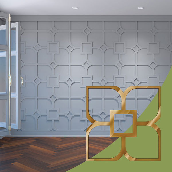 Ekena Millwork WALA24X24X0125OLVGO