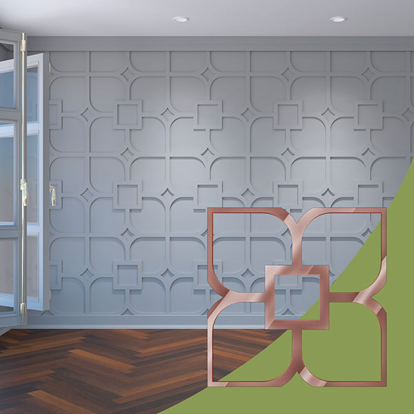 Ekena Millwork WALA24X24X0125OLVRG