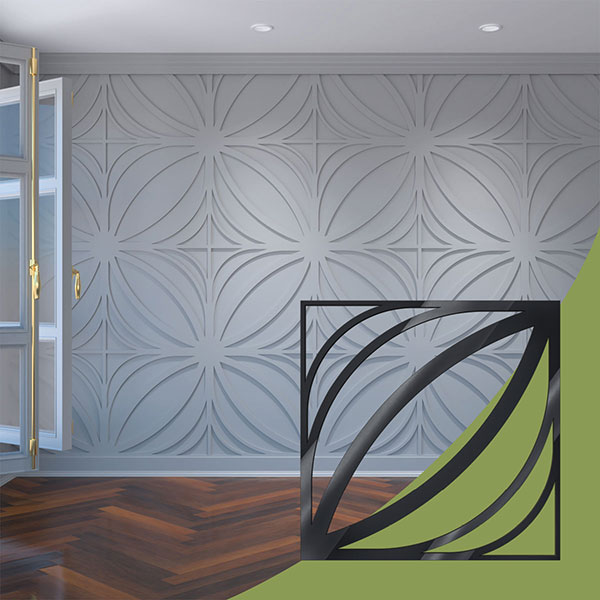 Ekena Millwork WALA24X24X0125OTSBL
