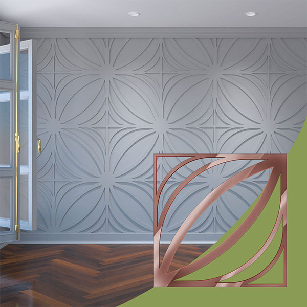 Ekena Millwork WALA24X24X0125OTSRG