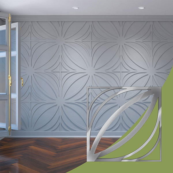 Ekena Millwork WALA24X24X0125OTSSV