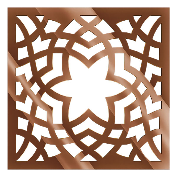 Ekena Millwork WALA24X24X0125PARBR