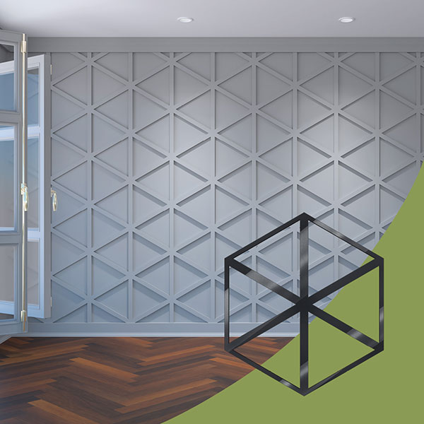 Ekena Millwork WALA24X24X0125PENBL