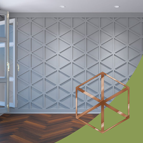 Ekena Millwork WALA24X24X0125PENBR