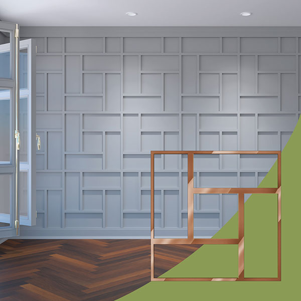 Ekena Millwork WALA24X24X0125SHFBR