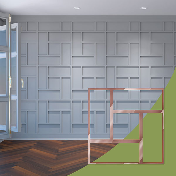 Ekena Millwork WALA24X24X0125SHFRG