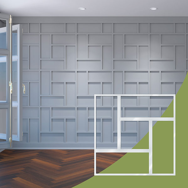 Ekena Millwork WALA24X24X0125SHFWH