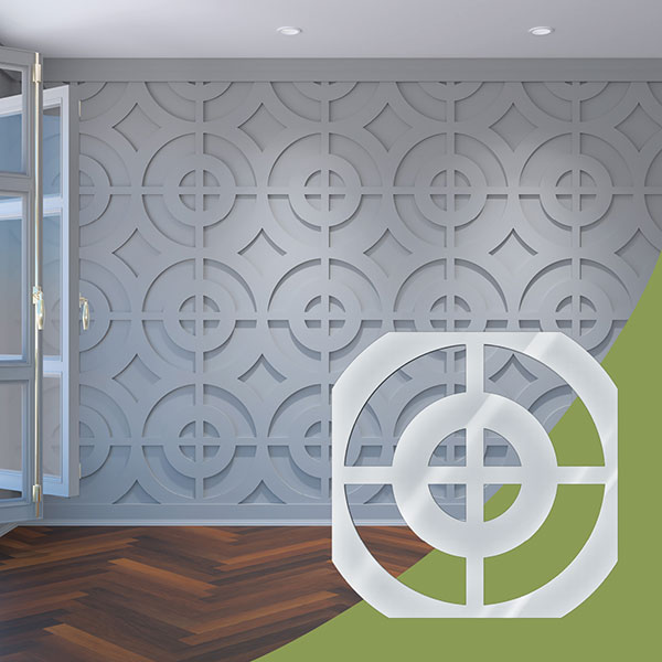 Ekena Millwork WALA24X24X0125SULWH