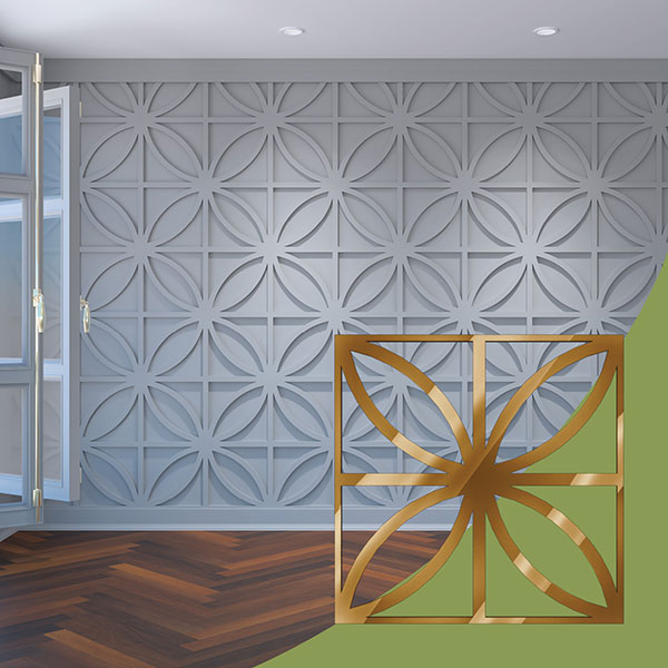 Ekena Millwork WALA24X24X0125SWNGO