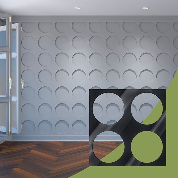 Ekena Millwork WALA24X24X0125WEMBL