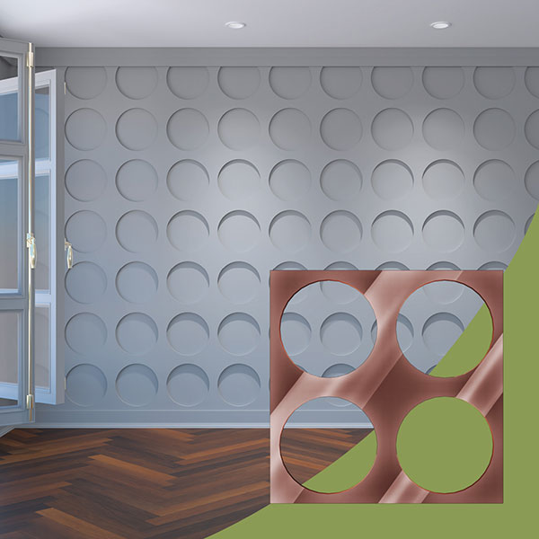 Ekena Millwork WALA24X24X0125WEMRG