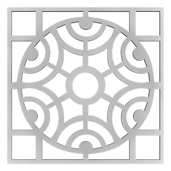 Ekena Millwork WALA24X24X0125WLTGR