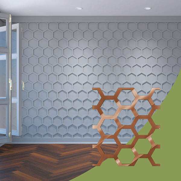 Ekena Millwork WALA24X24X0125WSTBR
