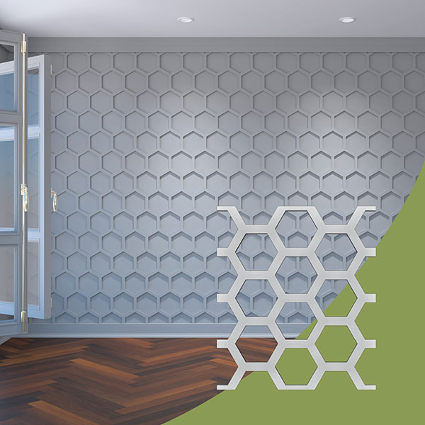 Ekena Millwork WALA24X24X0125WSTGR