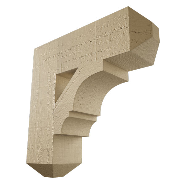 Ekena Millwork BKTUR040X14X14BOA04RCPR