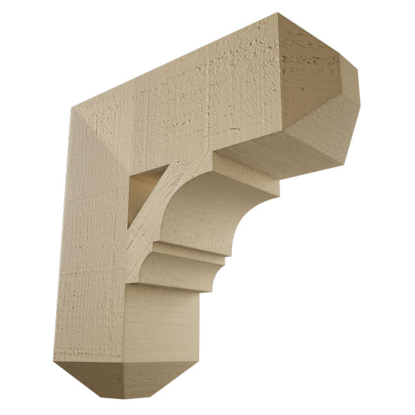 Ekena Millwork BKTUR060X18X18BOA04RCPR