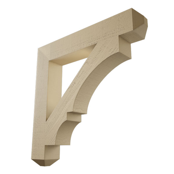 Ekena Millwork BKTUR060X38X38BOA04RCPR