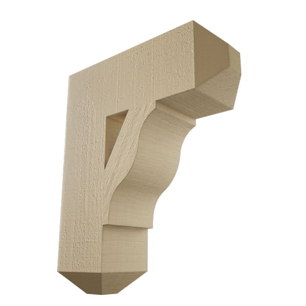 Ekena Millwork BKTUR060X18X22FST04RCPR
