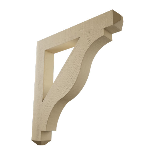 Ekena Millwork BKTUR060X44X48FST04RCPR