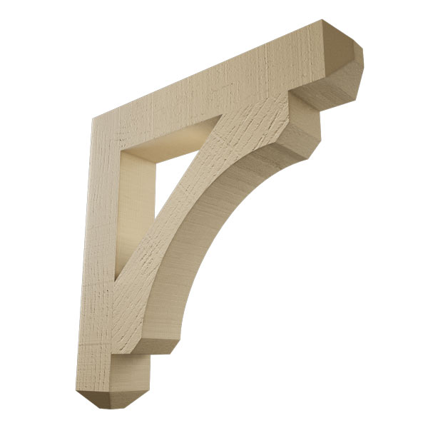 Ekena Millwork BKTUR040X24X24LEC04RCPR