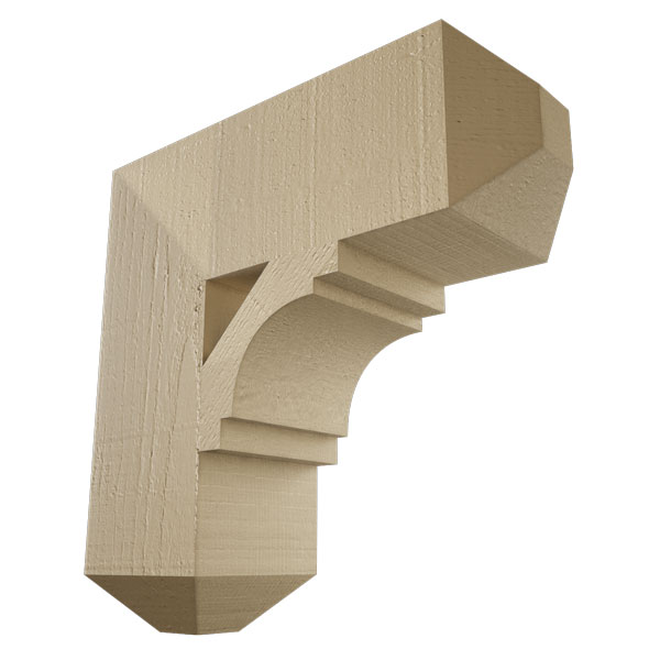 Ekena Millwork BKTUR060X18X18MRC04RCPR
