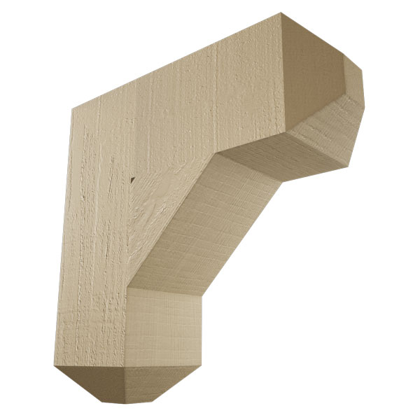 Ekena Millwork BKTUR060X18X18TRA04RCPR