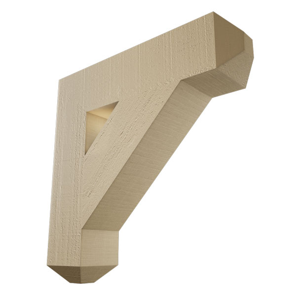 Ekena Millwork BKTUR060X26X26TRA04RCPR
