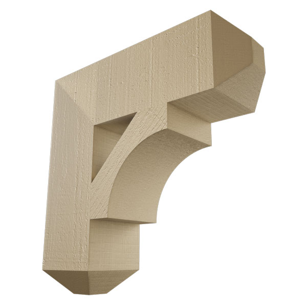 Ekena Millwork BKTUR060X20X20WTL04RCPR