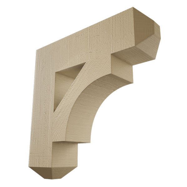 Ekena Millwork BKTUR060X24X24WTL04RCPR