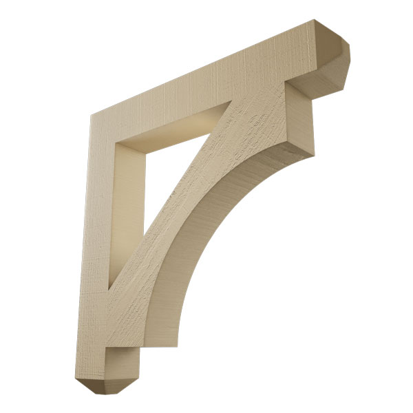 Ekena Millwork BKTUR060X40X40WTL04RCPR