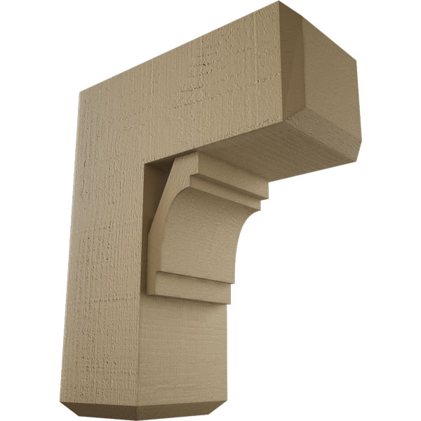 Ekena Millwork BKTUR0806X18X22MRC04RCPR