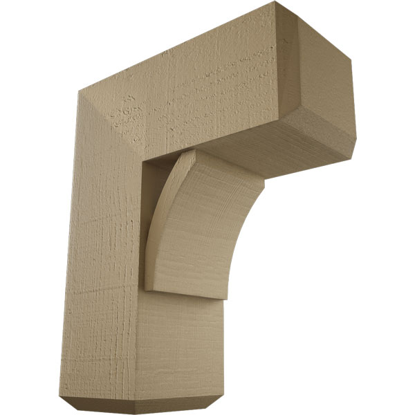 Ekena Millwork BKTUR0806X18X22THR04RCPR