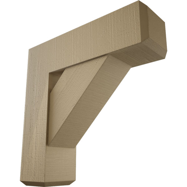 Ekena Millwork BKTUR0806X28X28TRA04RCPR
